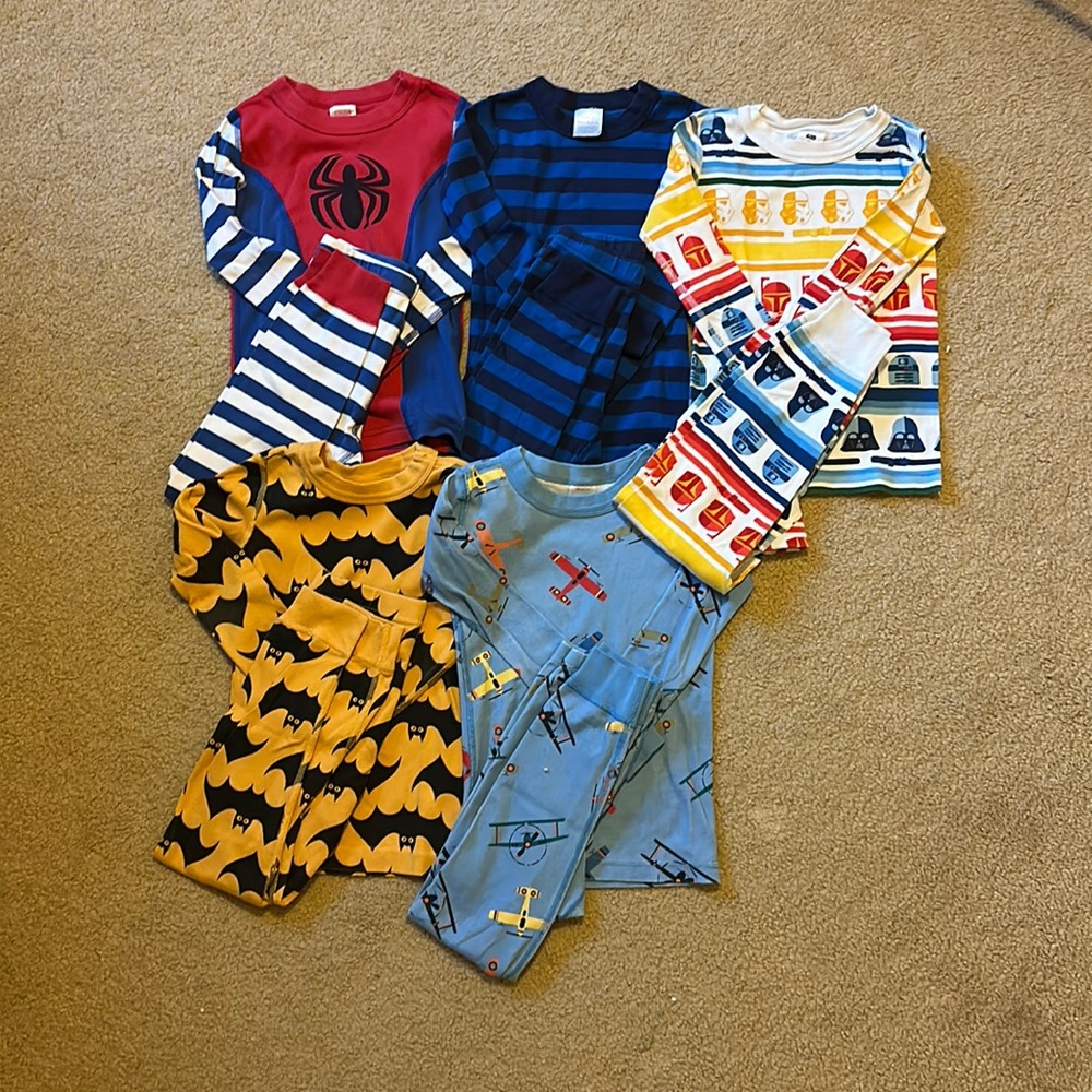 Hanna Anderson Jammies size 5 haul